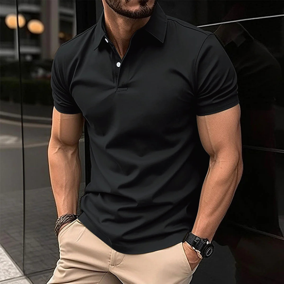 Short Sleeve Polo Shirt