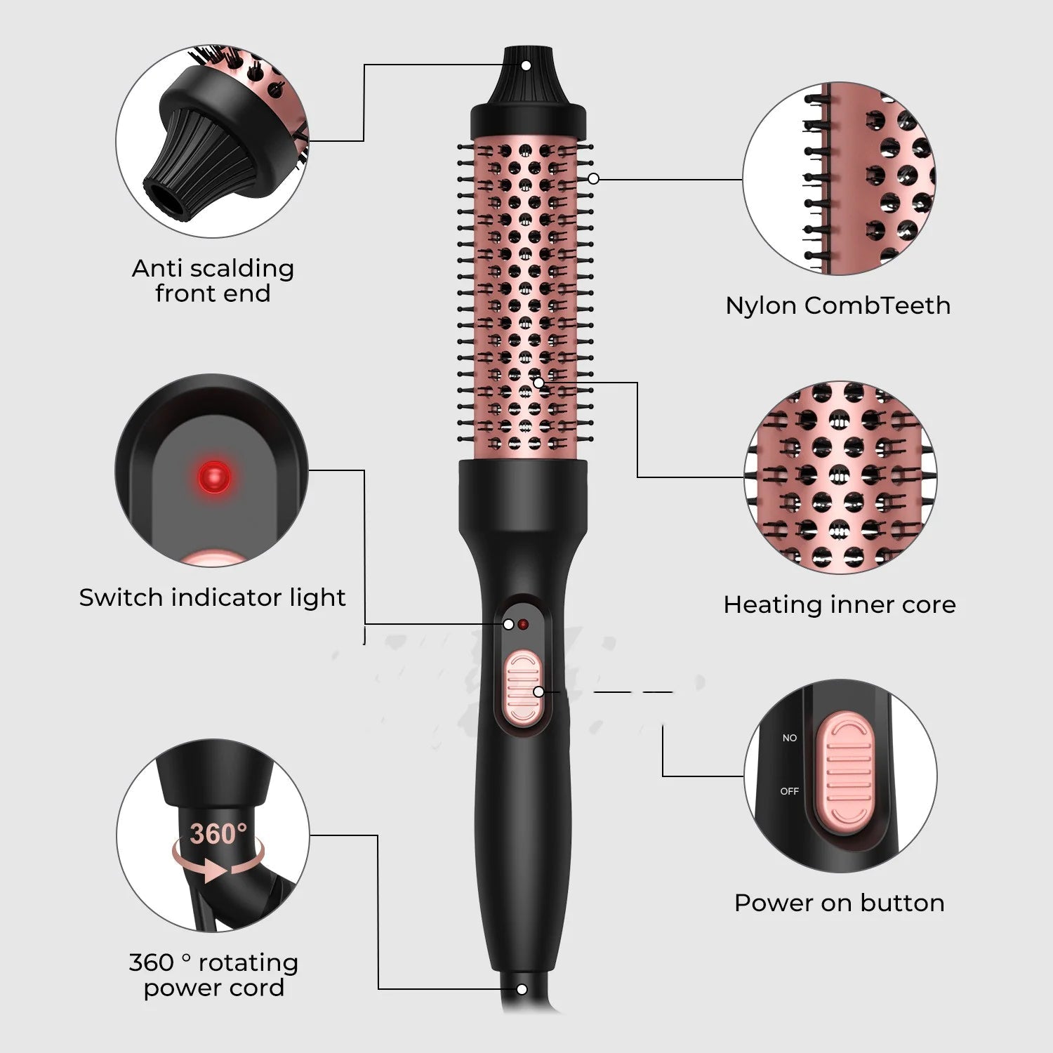 Hair Straightener And Curler Hair Dryer - SensorySoft