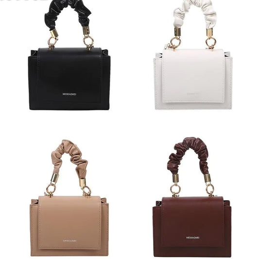Handle Pleated Handbags - SensorySoftShop
