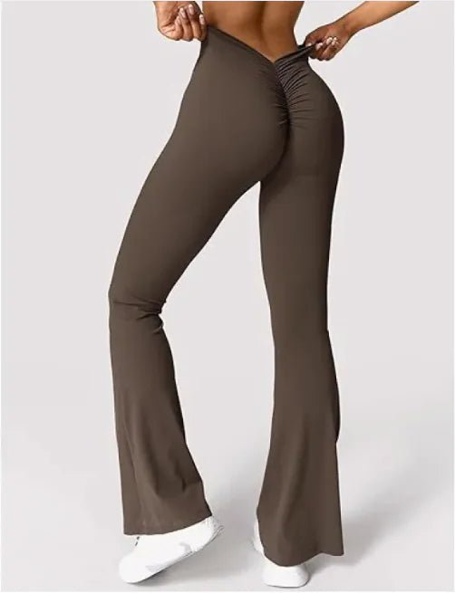 High - Waist Quick - Dry Yoga Bell - Bottom Fitness Pants - SensorySoft