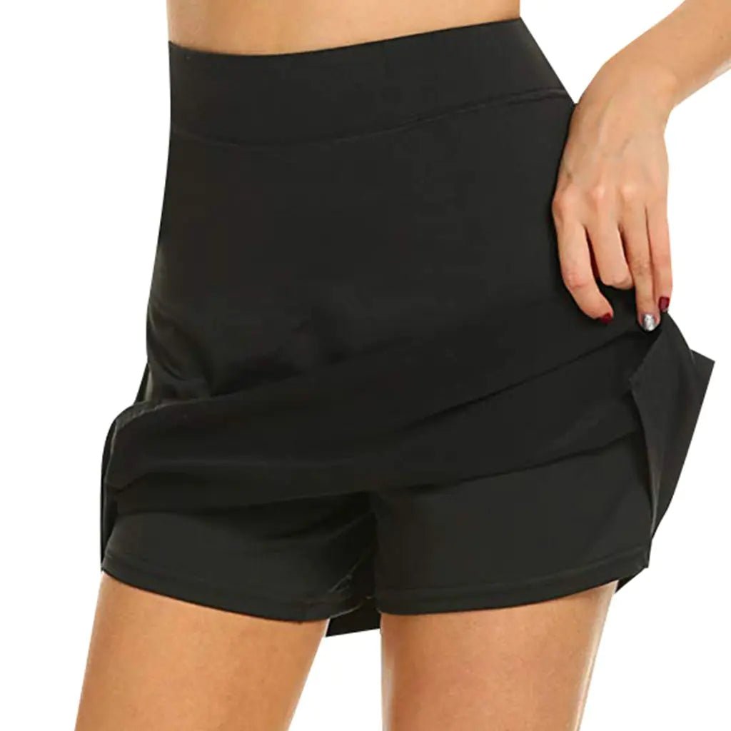 High - Waisted Slim Fit A - Line Women's Shorts - SensorySoftShop