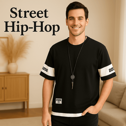 Hip Hop Loose T-Shirts – Own the Streets in Effortless Style - SensorySoft