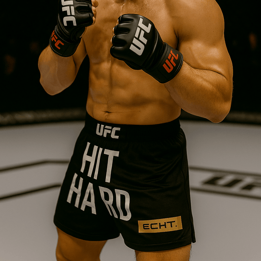 Hit Hard - Boxing Shorts for MMA Training - SensorySoft