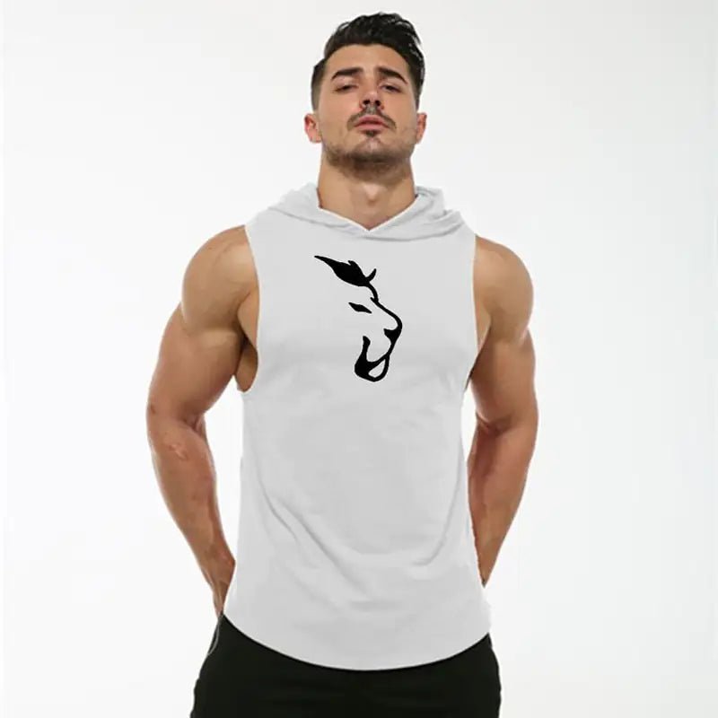 Hooded Sleeveless Men's Vest - SensorySoftShop