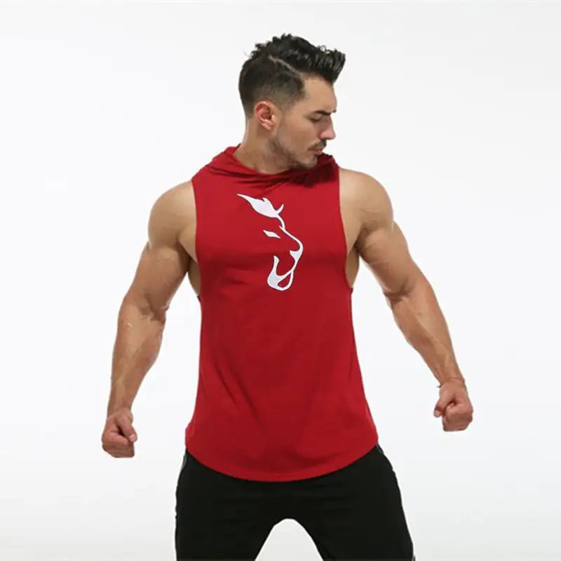 Hooded Sleeveless Men's Vest - SensorySoftShop