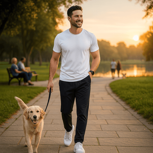 Ice Silk Casual Men's Elastic Pants - SensorySoft