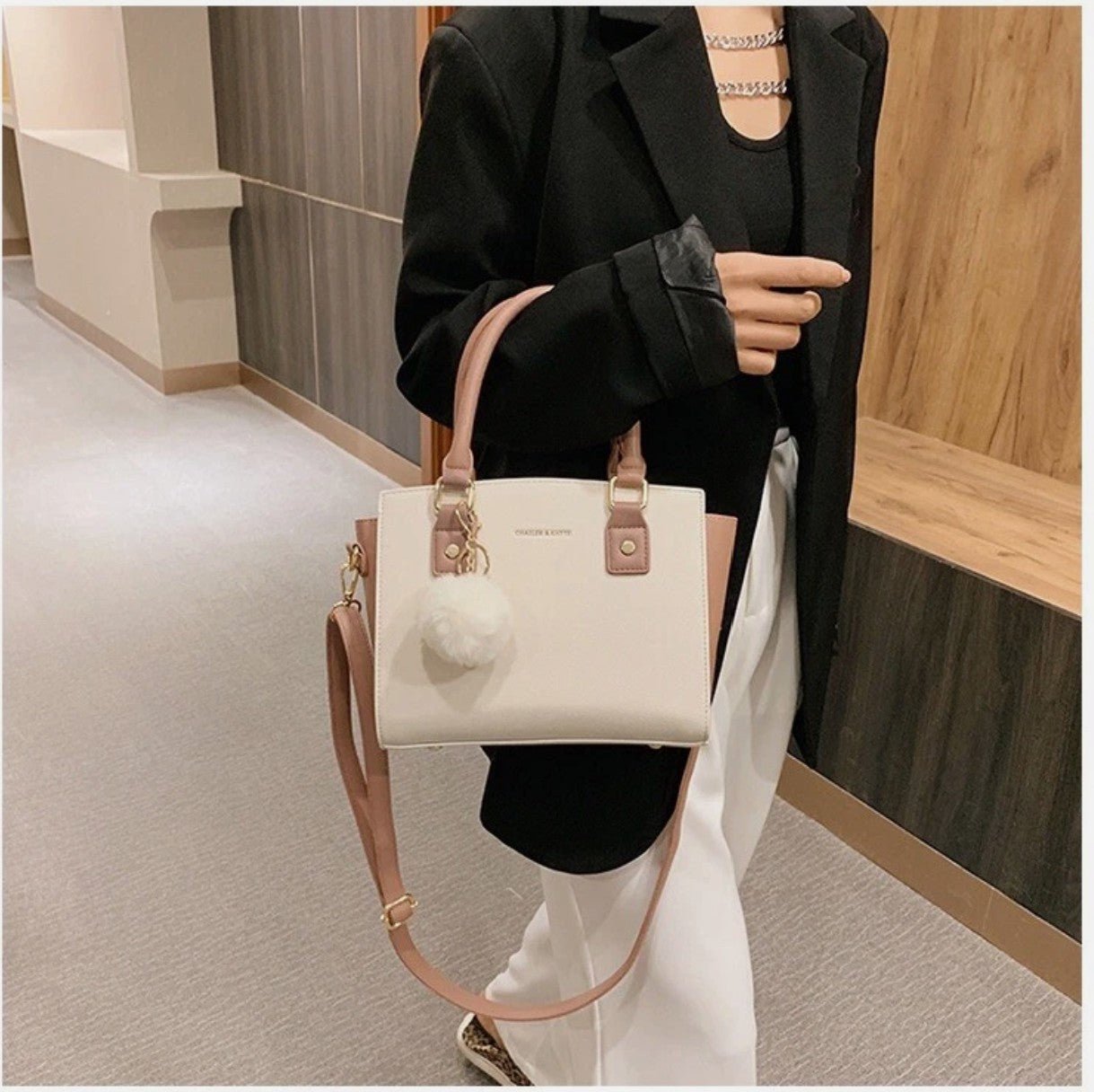 Ladies Chasler and Khtte Fashion Handbag - SensorySoftShop