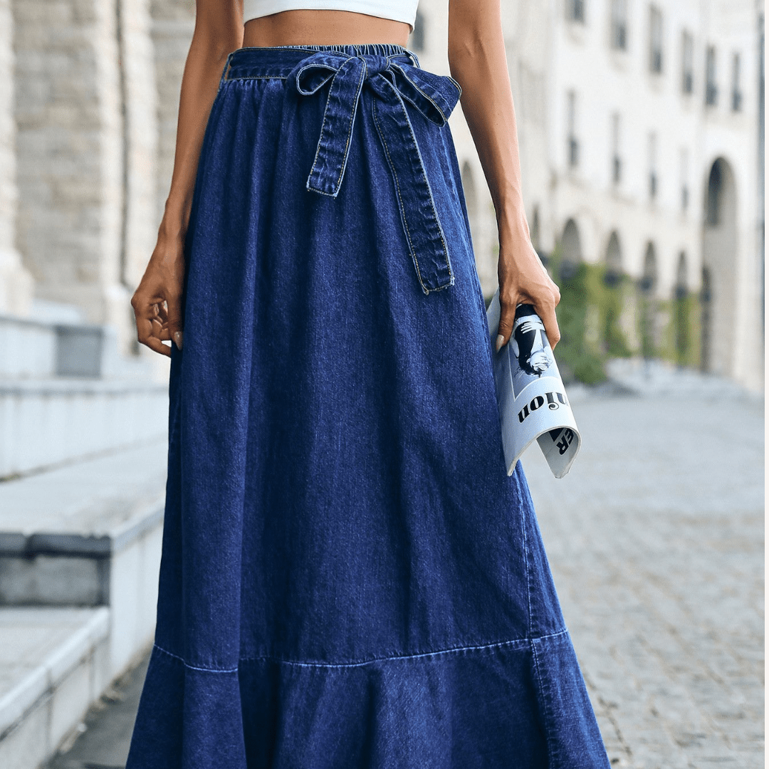 Ladies Fashion Casual Denim Skirt - SensorySoftShop