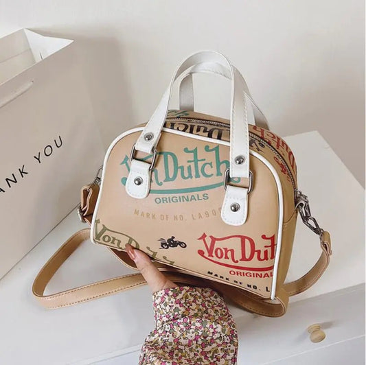 Ladies Shopping Crossbody Graffiti Purses - SensorySoftShop