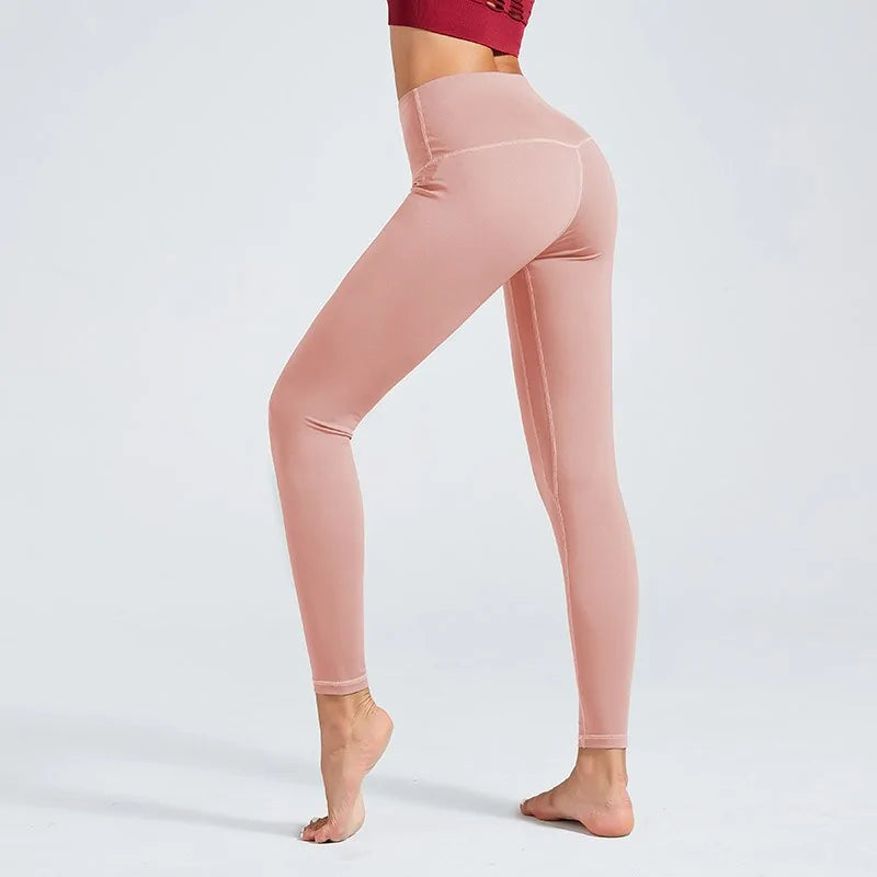 6 Colors High Waist Women Leggings Solid