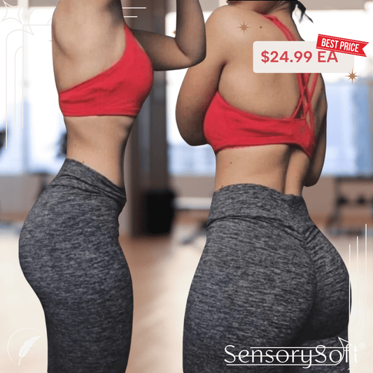 Leggings Fitness Yoga Pants - SensorySoftShop