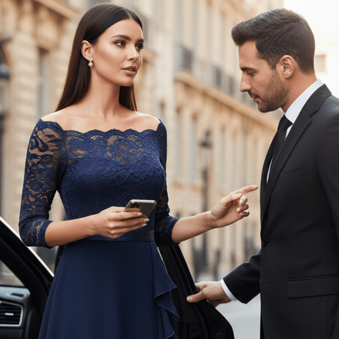 LIVA Lace Dress - Long Sleeve Base Dress - SensorySoftShop