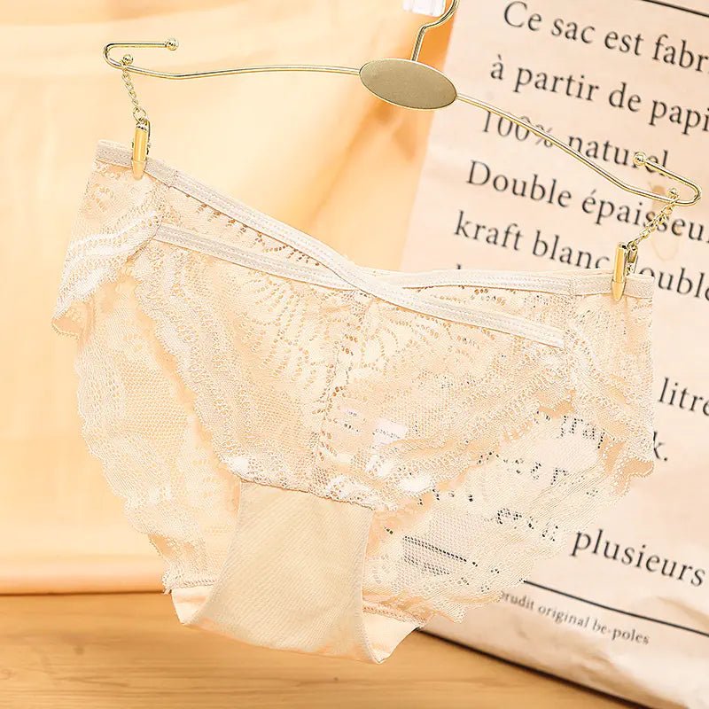 Low Waist Sexy Lace Women's Panties - SensorySoft