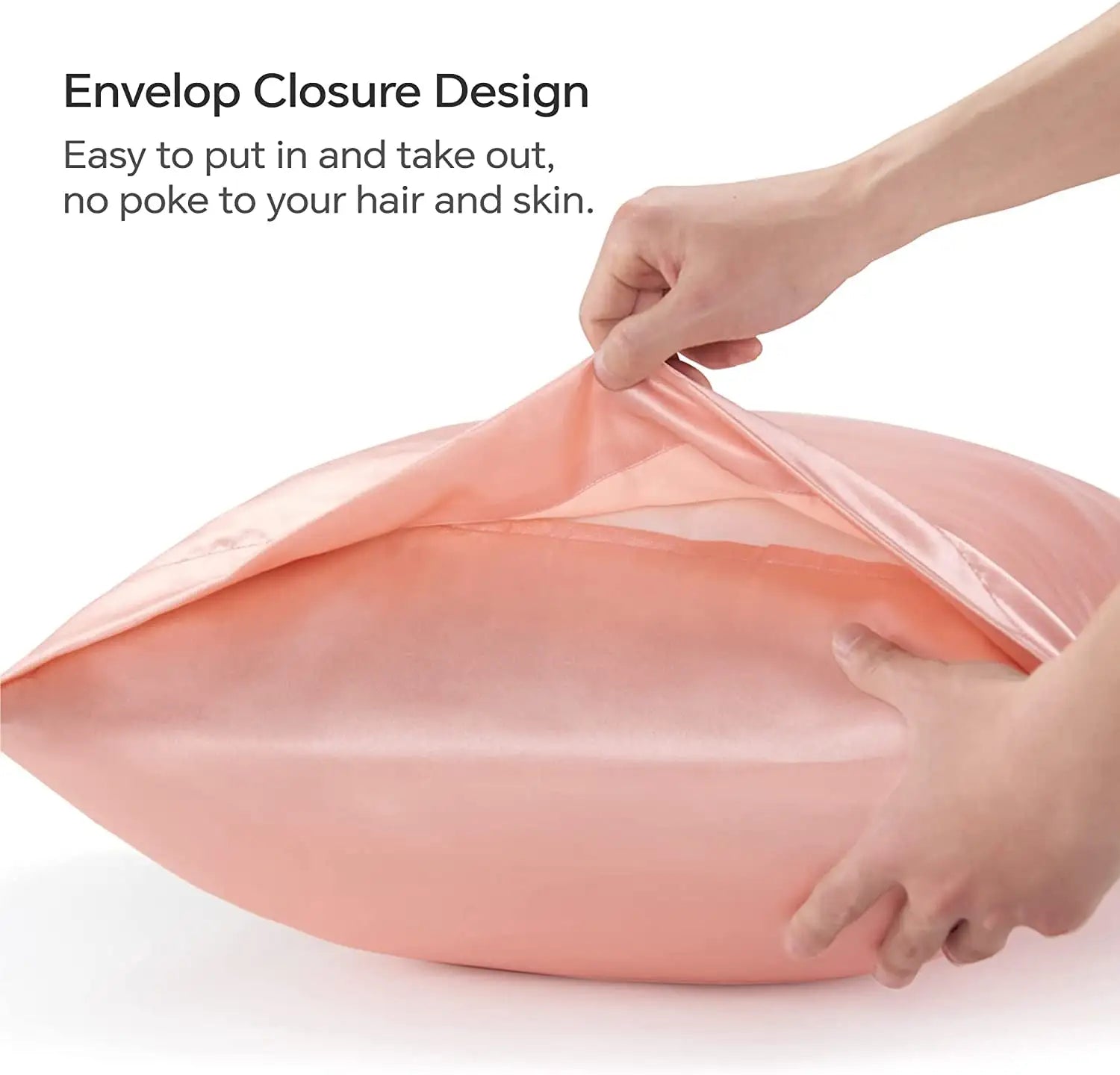 Luxury Satin Silk Pillowcase - SensorySoft