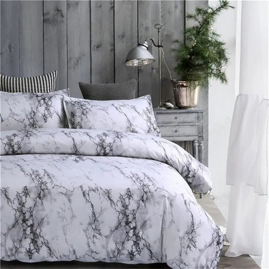 Marble Duvet Cover Bedding Sets - SensorySoft