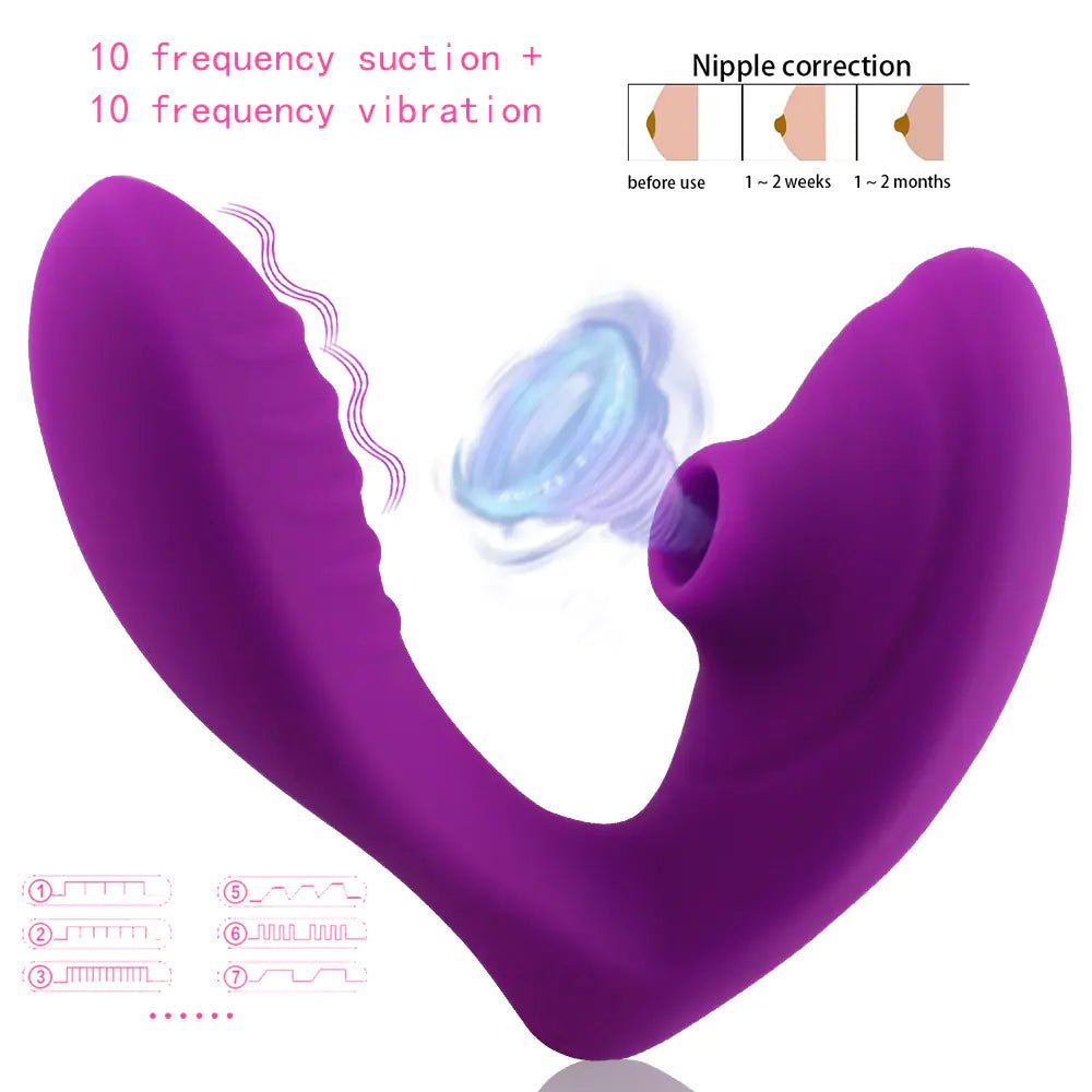 Mary Rechargeable Vibrating Suction Stimulator for Adults - SensorySoft