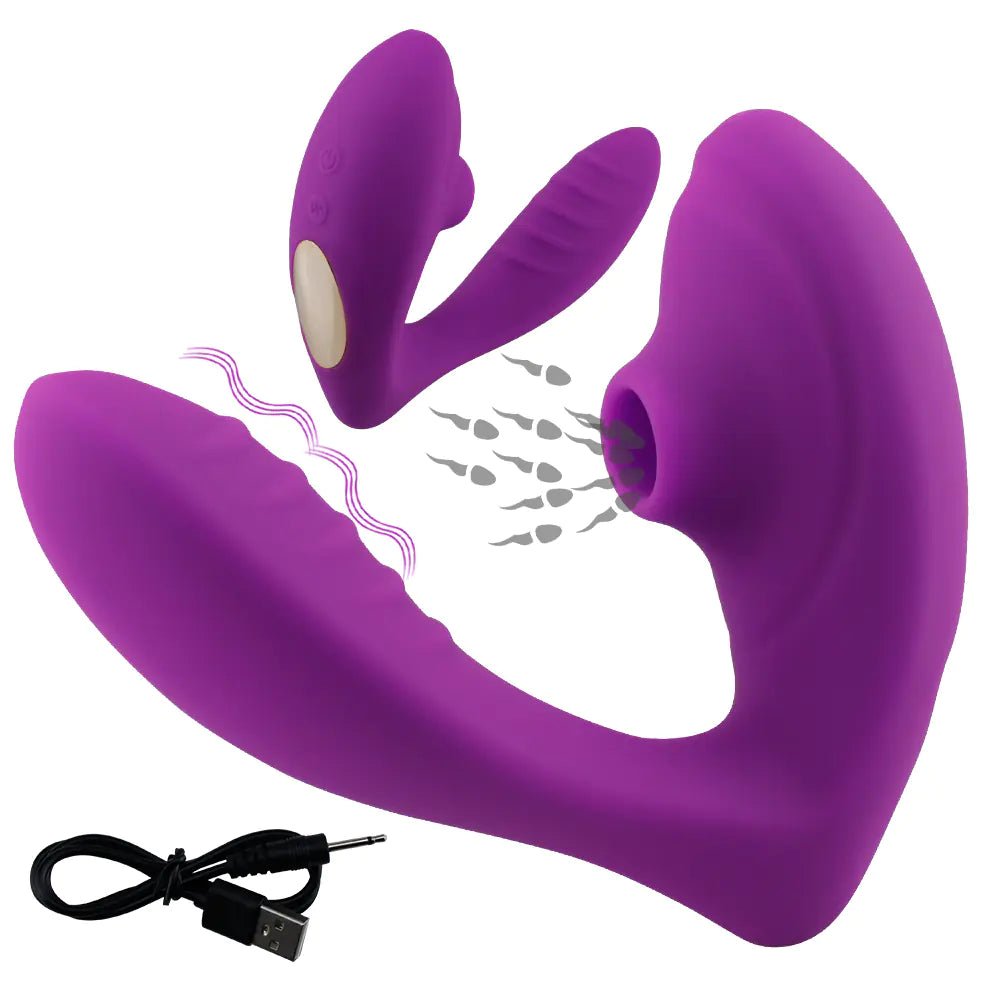 Mary Rechargeable Vibrating Suction Stimulator for Adults - SensorySoft
