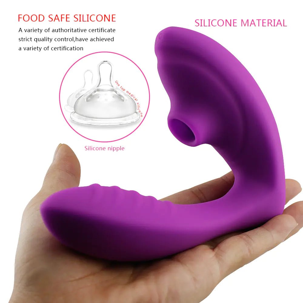 Mary Rechargeable Vibrating Suction Stimulator for Adults - SensorySoft