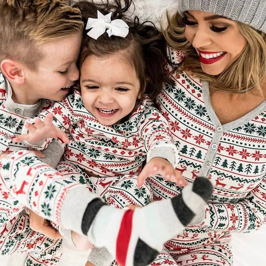 Matching Family Christmas Pajamas Set - SensorySoftShop