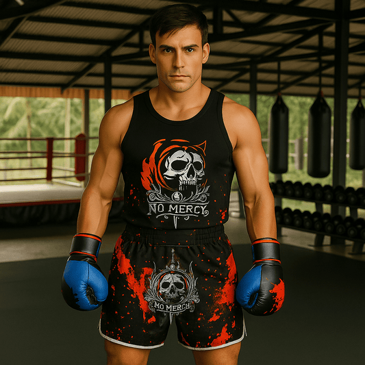 Men's 5 - Point Shorts for Boxing and Training - SensorySoft