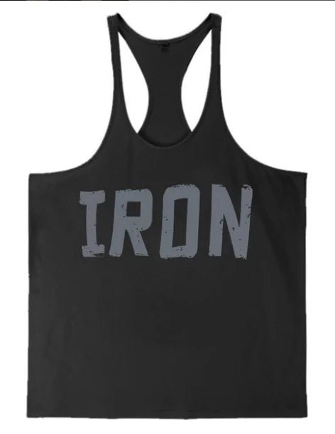 Men's Athletic Printed Gym Workout Bodybuilding Tank Tops - SensorySoft