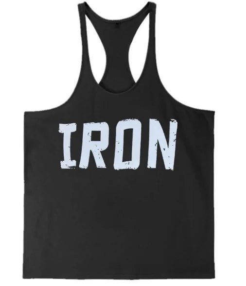 Men's Athletic Printed Gym Workout Bodybuilding Tank Tops - SensorySoft