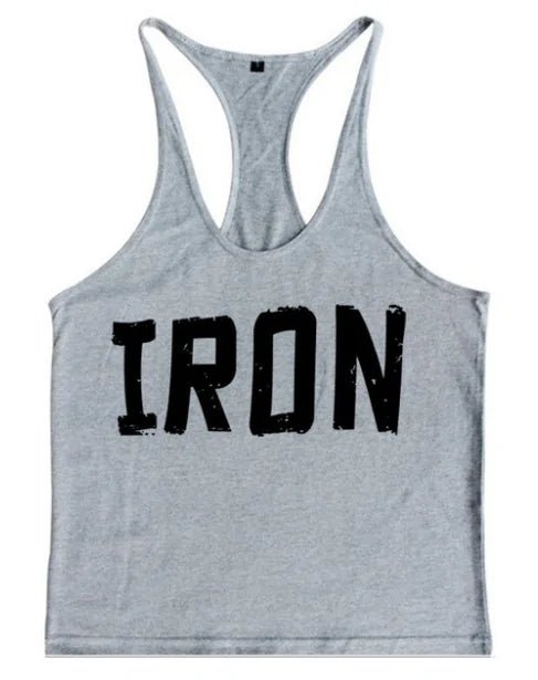 Men's Athletic Printed Gym Workout Bodybuilding Tank Tops - SensorySoft