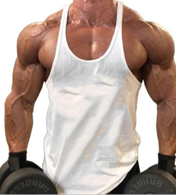 Men's Athletic Printed Gym Workout Bodybuilding Tank Tops - SensorySoft