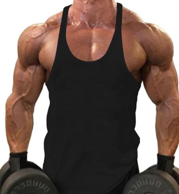 Men's Athletic Printed Gym Workout Bodybuilding Tank Tops - SensorySoftShop