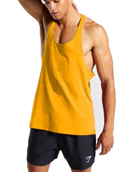 Men's Athletic Printed Gym Workout Bodybuilding Tank Tops - SensorySoft