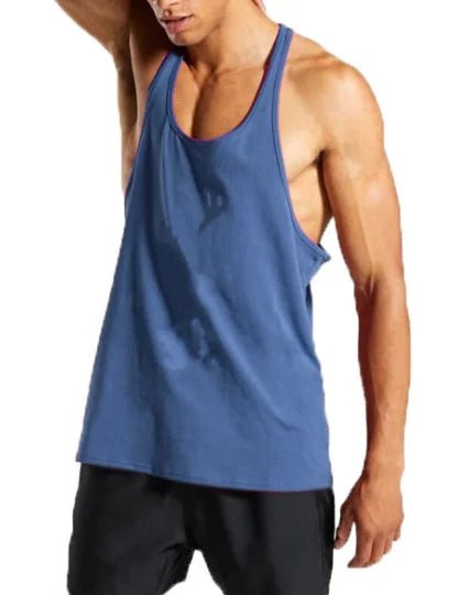 Men's Athletic Printed Gym Workout Bodybuilding Tank Tops - SensorySoft