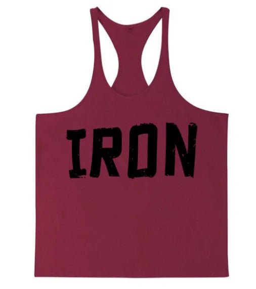 Men's Athletic Printed Gym Workout Bodybuilding Tank Tops - SensorySoft