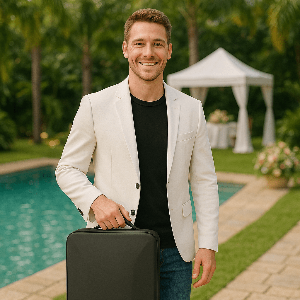 Men’s Business Backpack with Hard Shell Case – Rugged Elegance Meets Everyday Function - SensorySoft