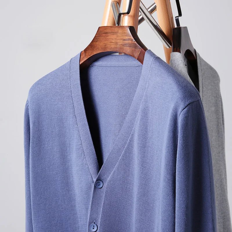 Men's Cardigan Sweater - SensorySoftShop