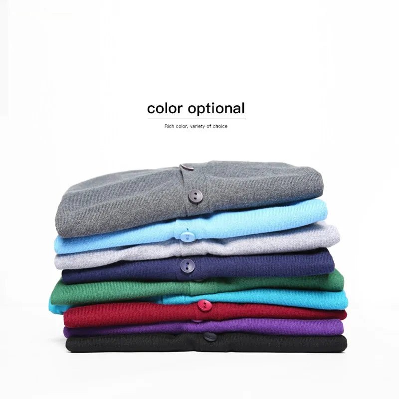 Men's Cardigan Sweater - SensorySoftShop