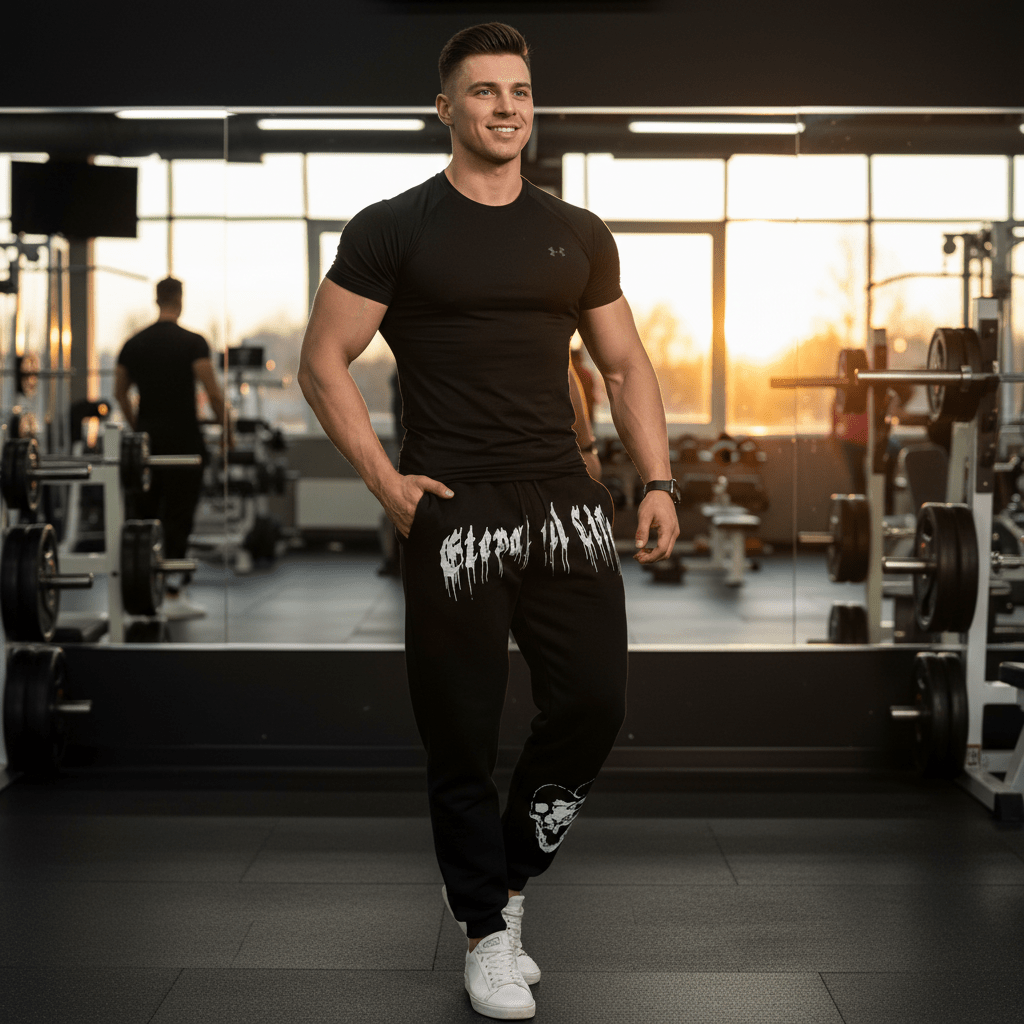 Men's Casual Ankle Banded Sweatpants for Fitness - SensorySoftShop