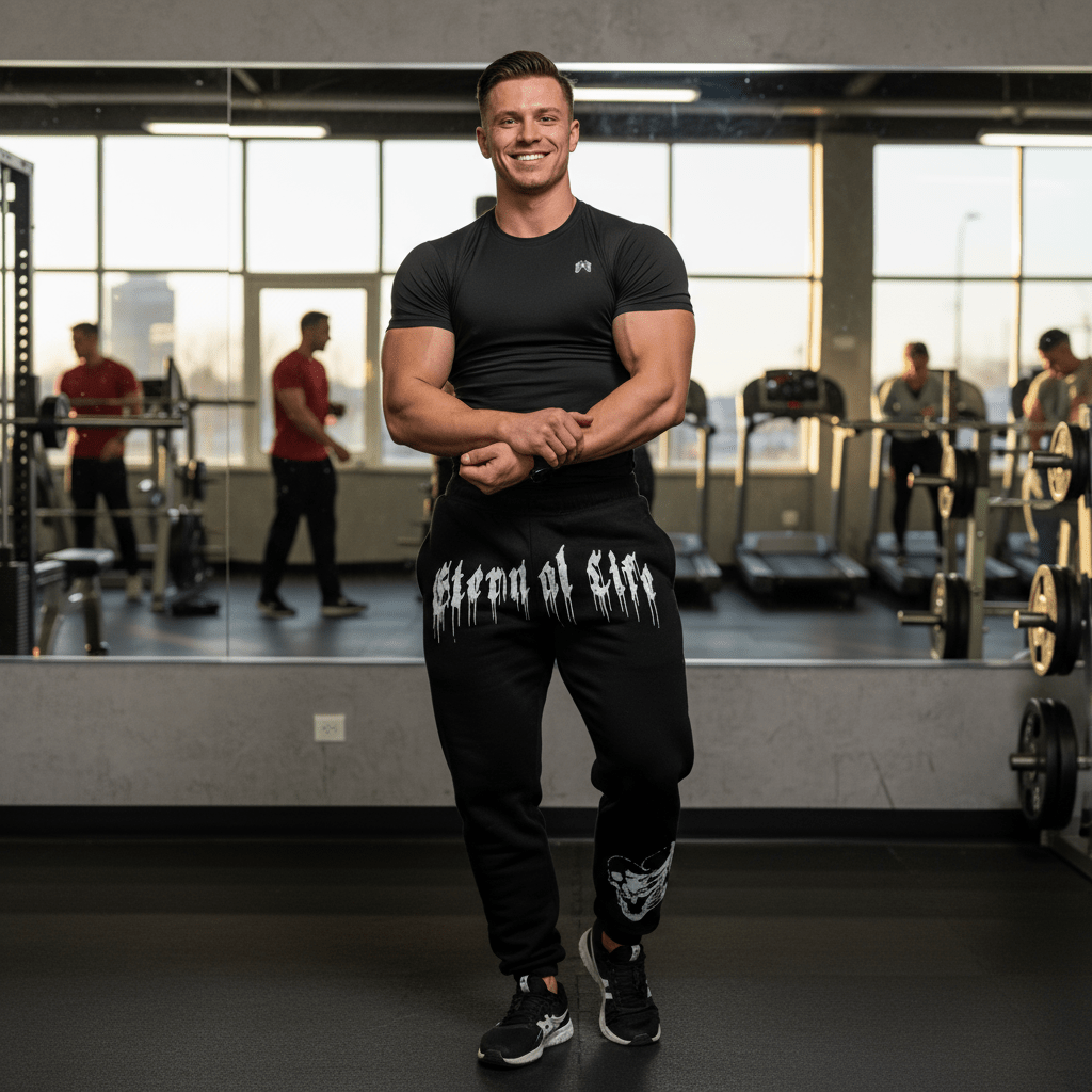 Men's Casual Ankle Banded Sweatpants for Fitness - SensorySoftShop