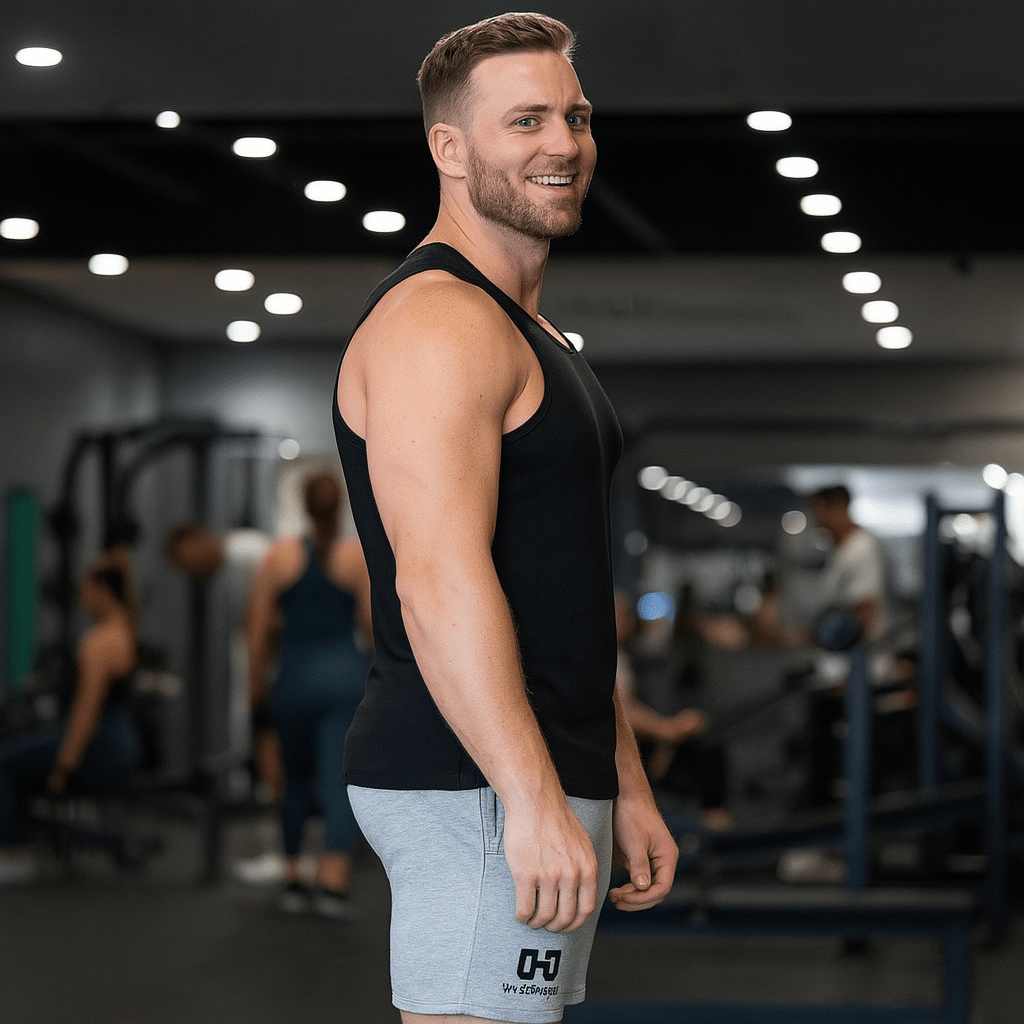 Men's Casual Cotton Sports Fitness Shorts - SensorySoft