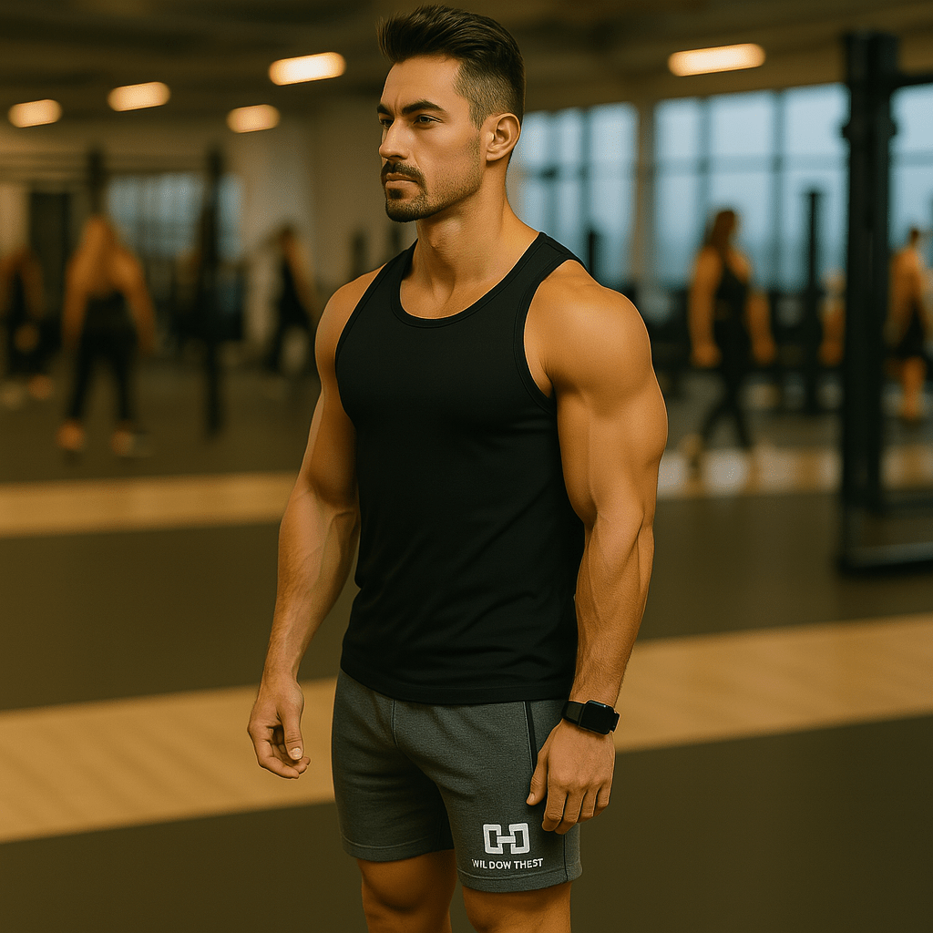 Men's Casual Cotton Sports Fitness Shorts - SensorySoft