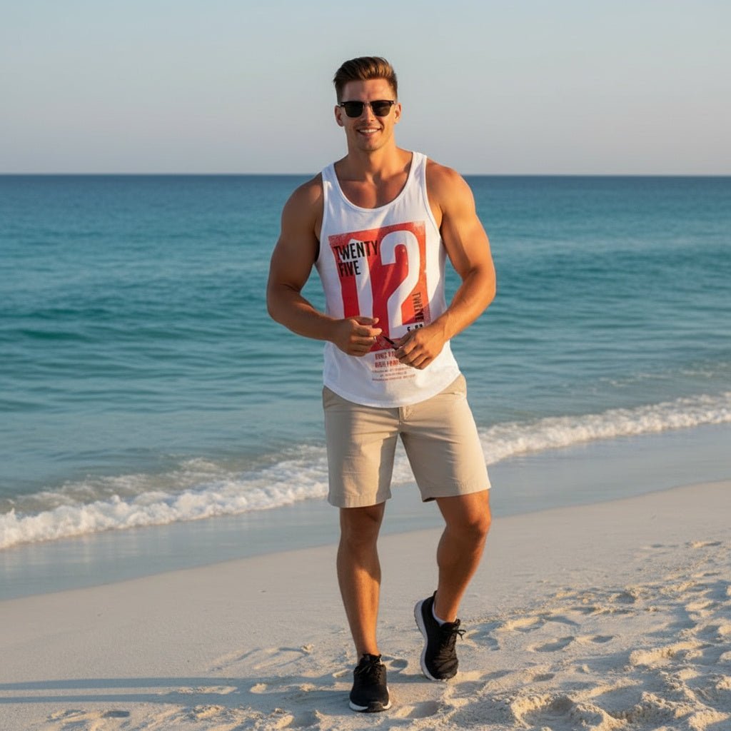 Men's Casual Fitness Sports Tank Top - SensorySoftShop