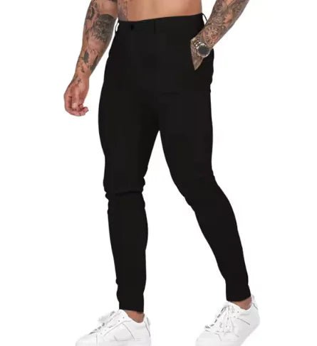 Men's Casual Slim - Ankle Trousers - SensorySoftShop