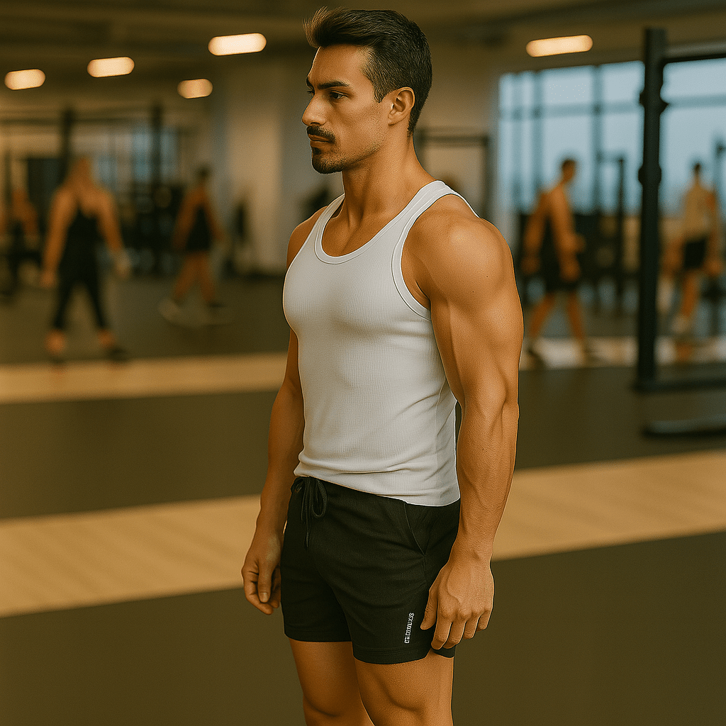 Men's Fitness Bodybuilding Workout Shorts - SensorySoft