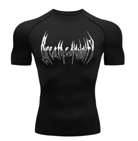 Men's Fitness Close - fitting Short Sleeve Shirt - SensorySoftShop