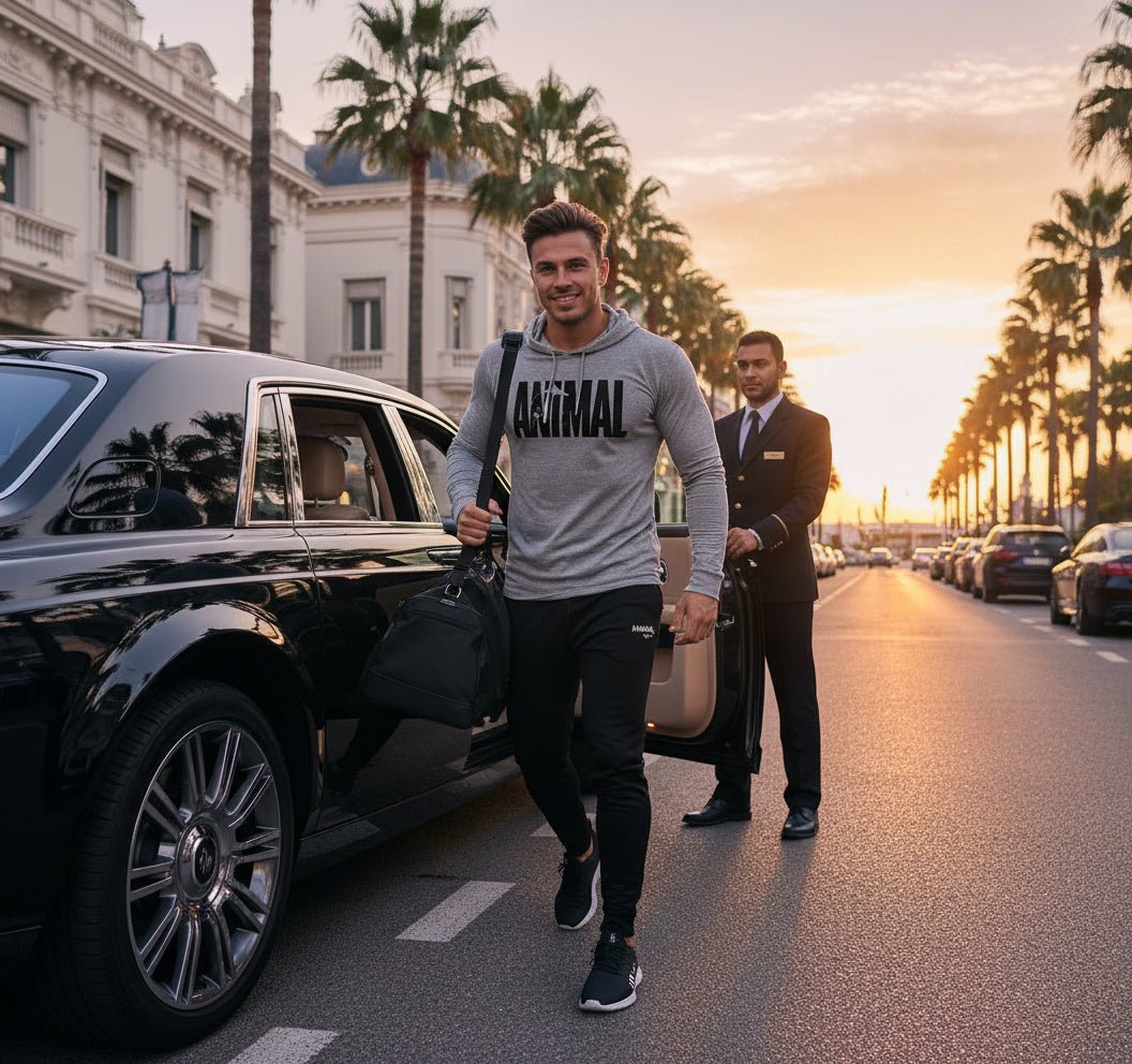 Men's Fitness Long Sleeve Hooded Sweatshirt - SensorySoftShop