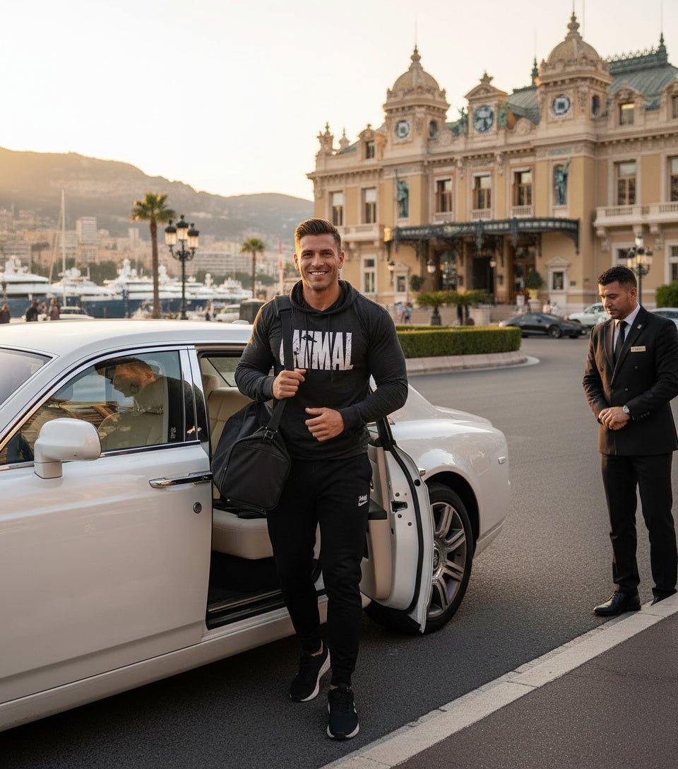 Men's Fitness Long Sleeve Hooded Sweatshirt - SensorySoftShop