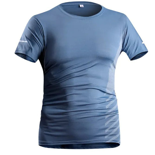 Men's Ice Silk Quick - Dry Tee – Breathable & Trendy Activewear - SensorySoft