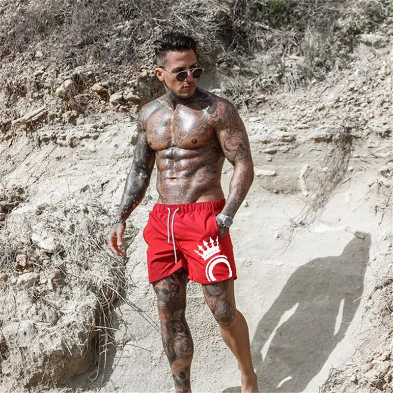 Men's KING Casual Sports Fitness Shorts - SensorySoft