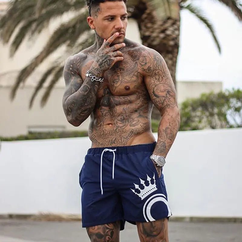 Men's KING Casual Sports Fitness Shorts - SensorySoft