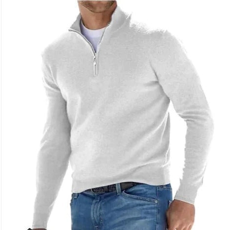 Men's Long - Sleeved Cardigan - SensorySoftShop
