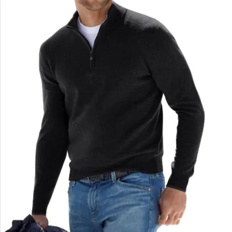 Men's Long - Sleeved Cardigan - SensorySoftShop